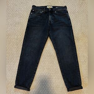 Madewell Men’s Relaxed Taper Dark Wash Denim